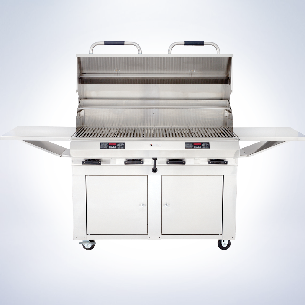 Large outdoor electric clearance grill