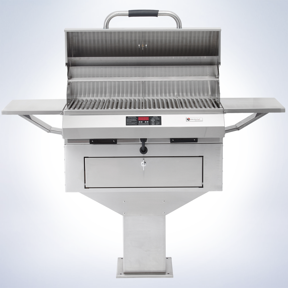 Ruby 32 Pedestal-Base Outdoor Electric Grill - ElectriChef