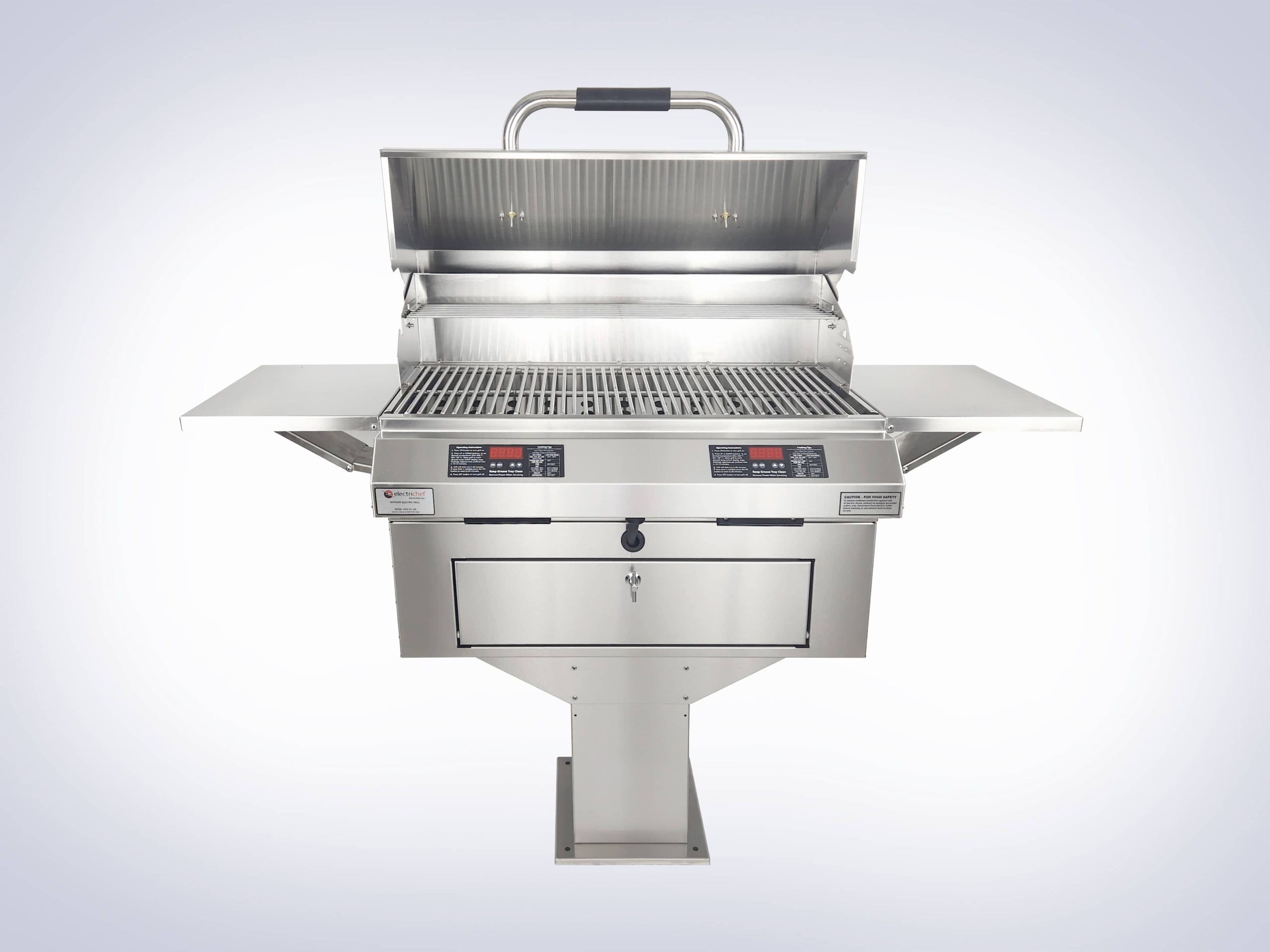 Ruby 32 Dual Tabletop Outdoor Electric Grill - ElectriChef | Flameless  Outdoor Grill